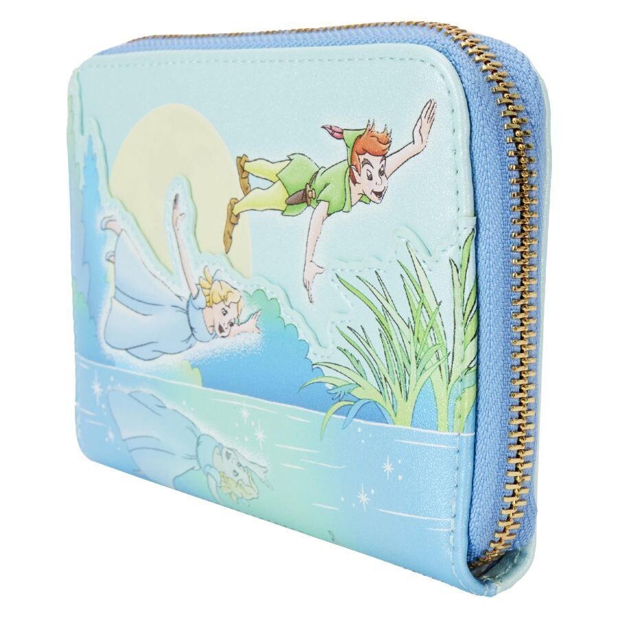 Loungefly  Peter Pan - "You Can Fly" Glow Zip Wallet