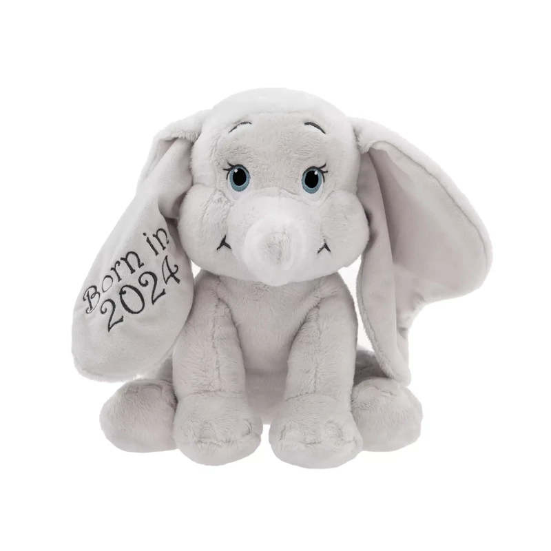 Dumbo Baby&#39;s &quot;Born in 2024&quot; Plush - 30cm