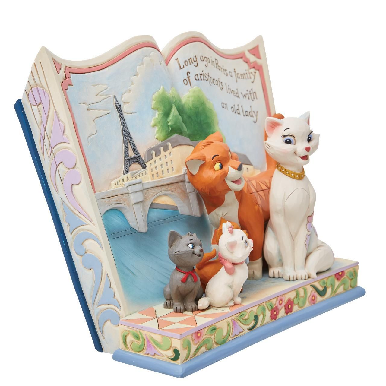 Disney Traditions by Jim Shore - Aristocats - Long Ago In Paris... Storybook