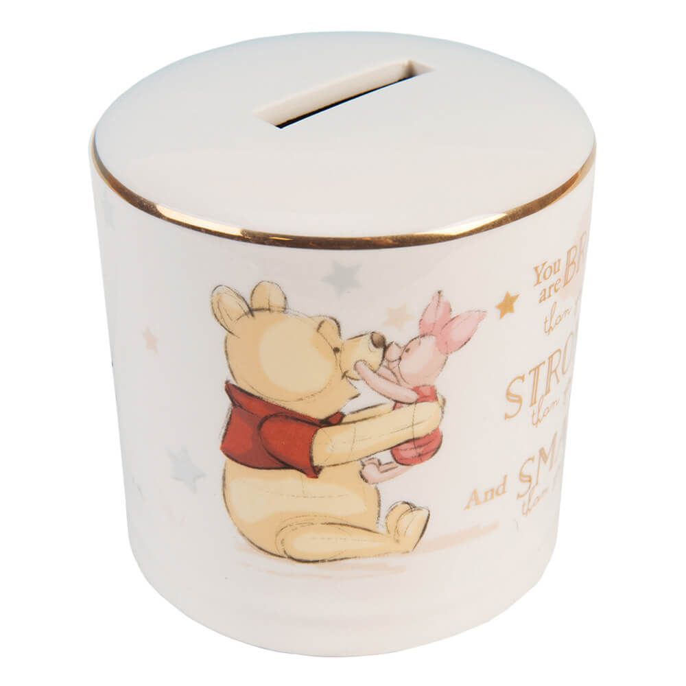 Magical Beginnings Winnie the Pooh Ceramic Money Bank