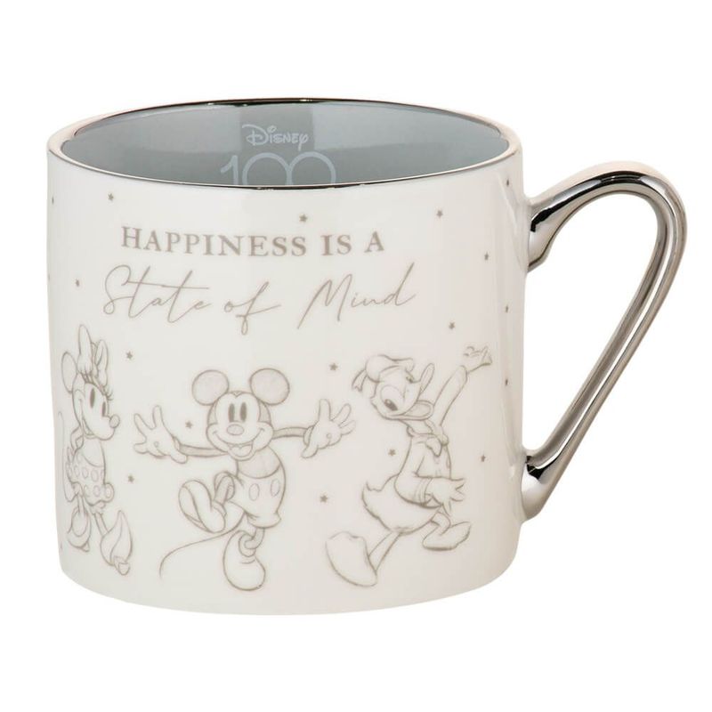 Disney100 By Widdop &amp; Co Premium Mug - Happiness is a State of Mind