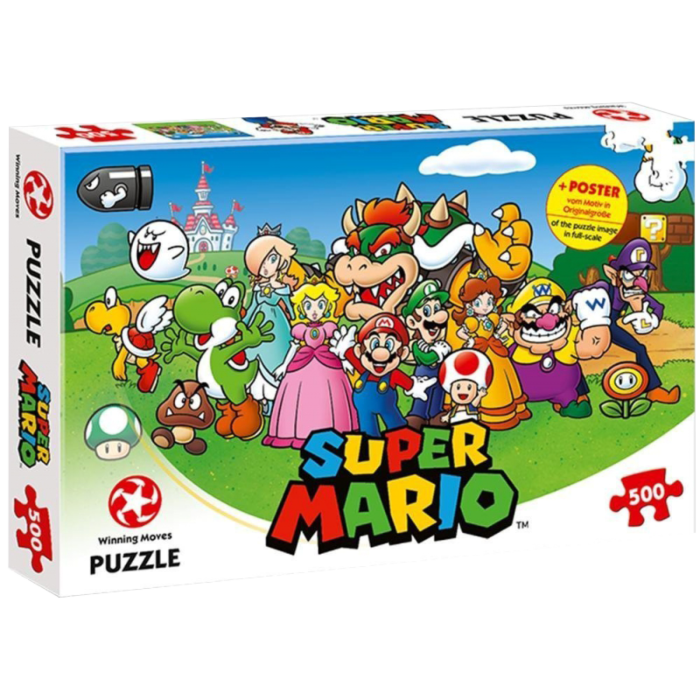 Super Mario - 500 Piece Jigsaw Puzzle