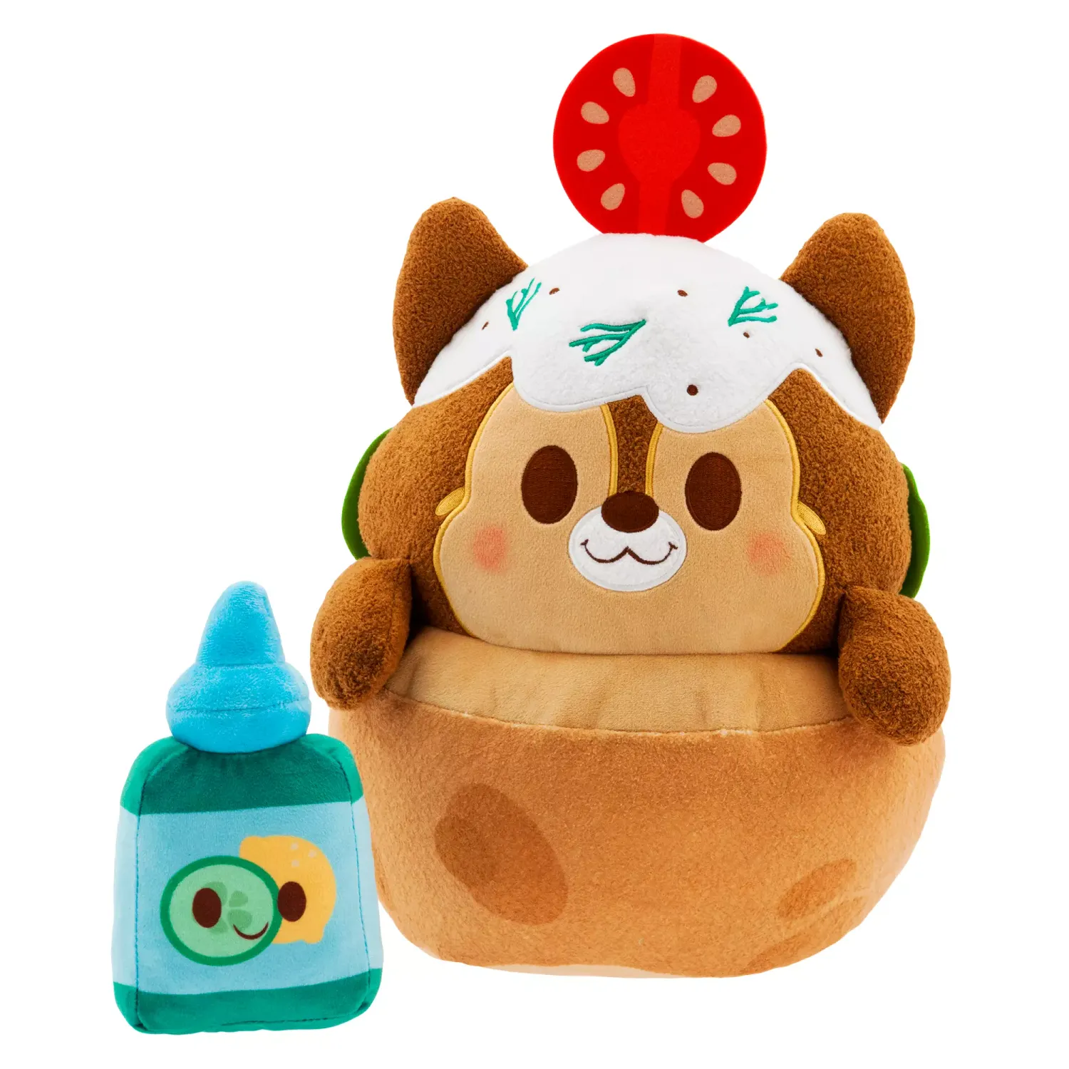 Disney Munchlings - Chip Falafel Pita Pocket Plush - 40cm