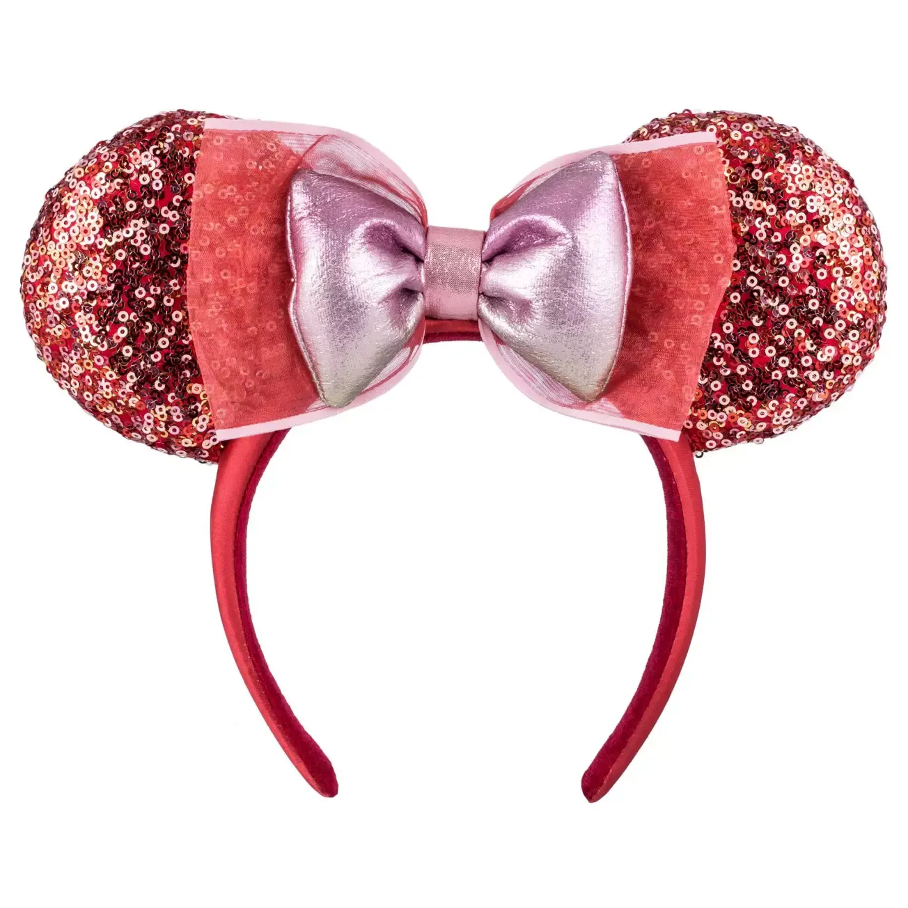 Minnie Mouse Pink Sparkle Ears Headband