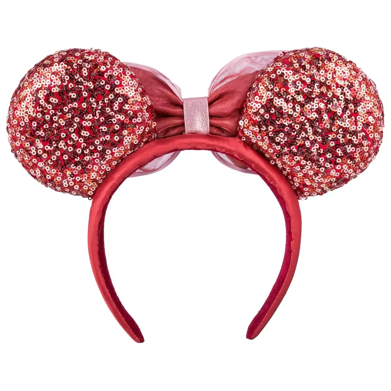 Minnie Mouse Pink Sparkle Ears Headband
