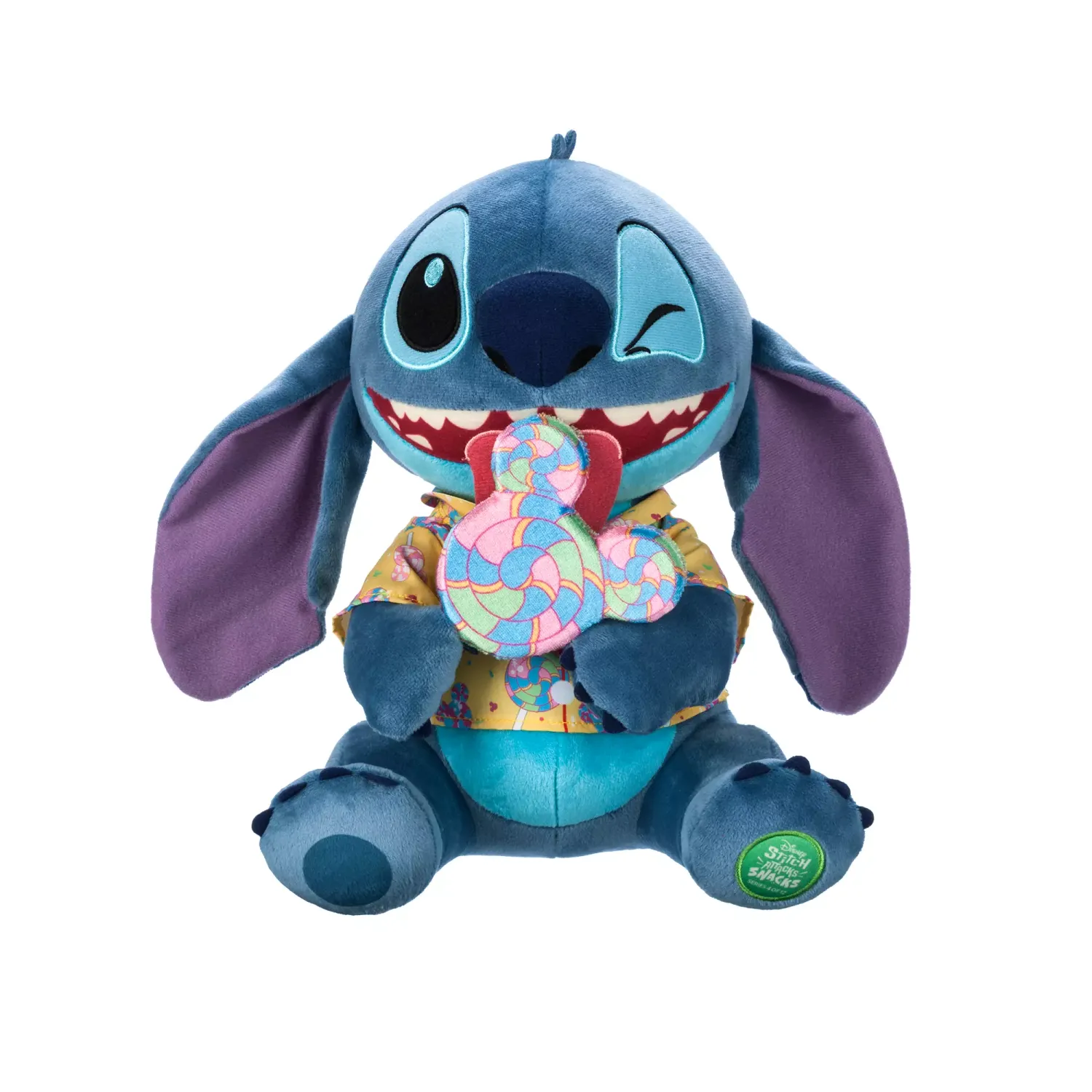 Stitch Attacks Snacks Plush - April
