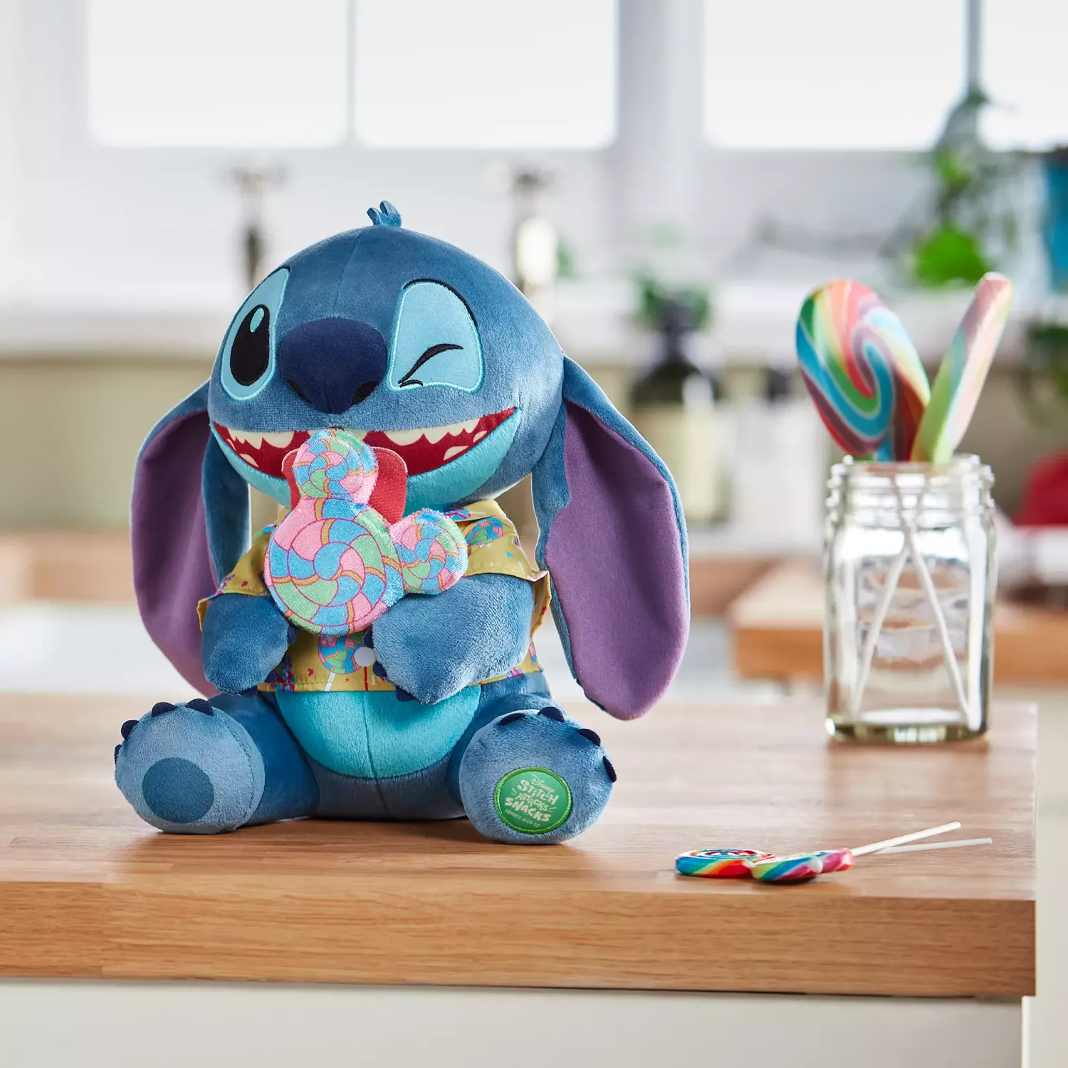 Stitch Attacks Snacks Plush - April