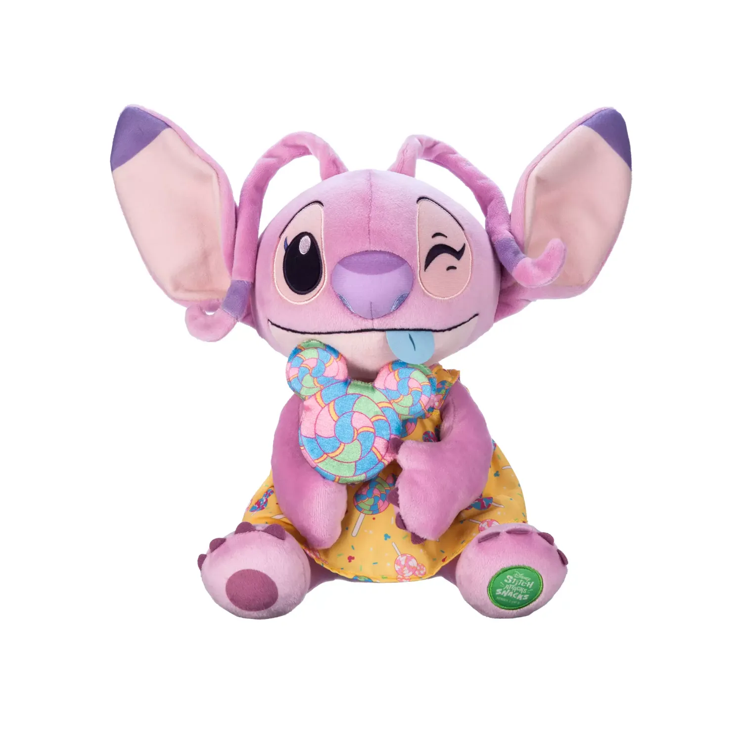 Stitch Attacks Snacks - Angel Plush - April