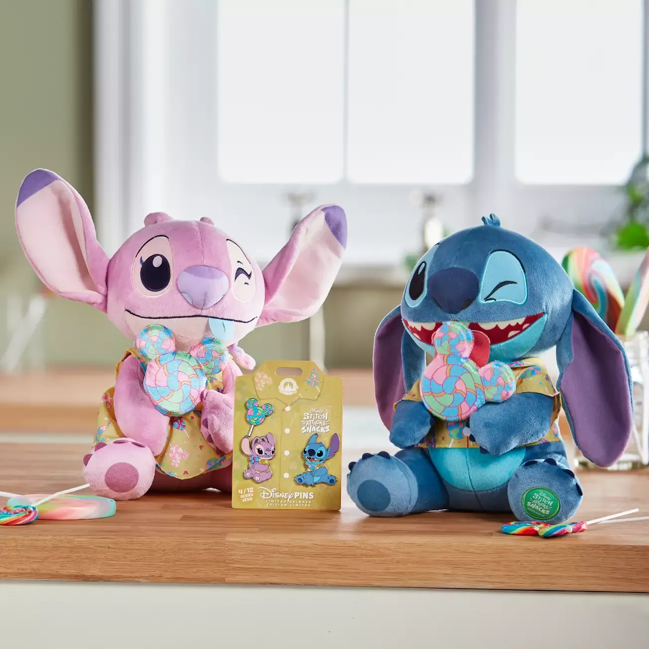 Stitch Attacks Snacks Plush - March