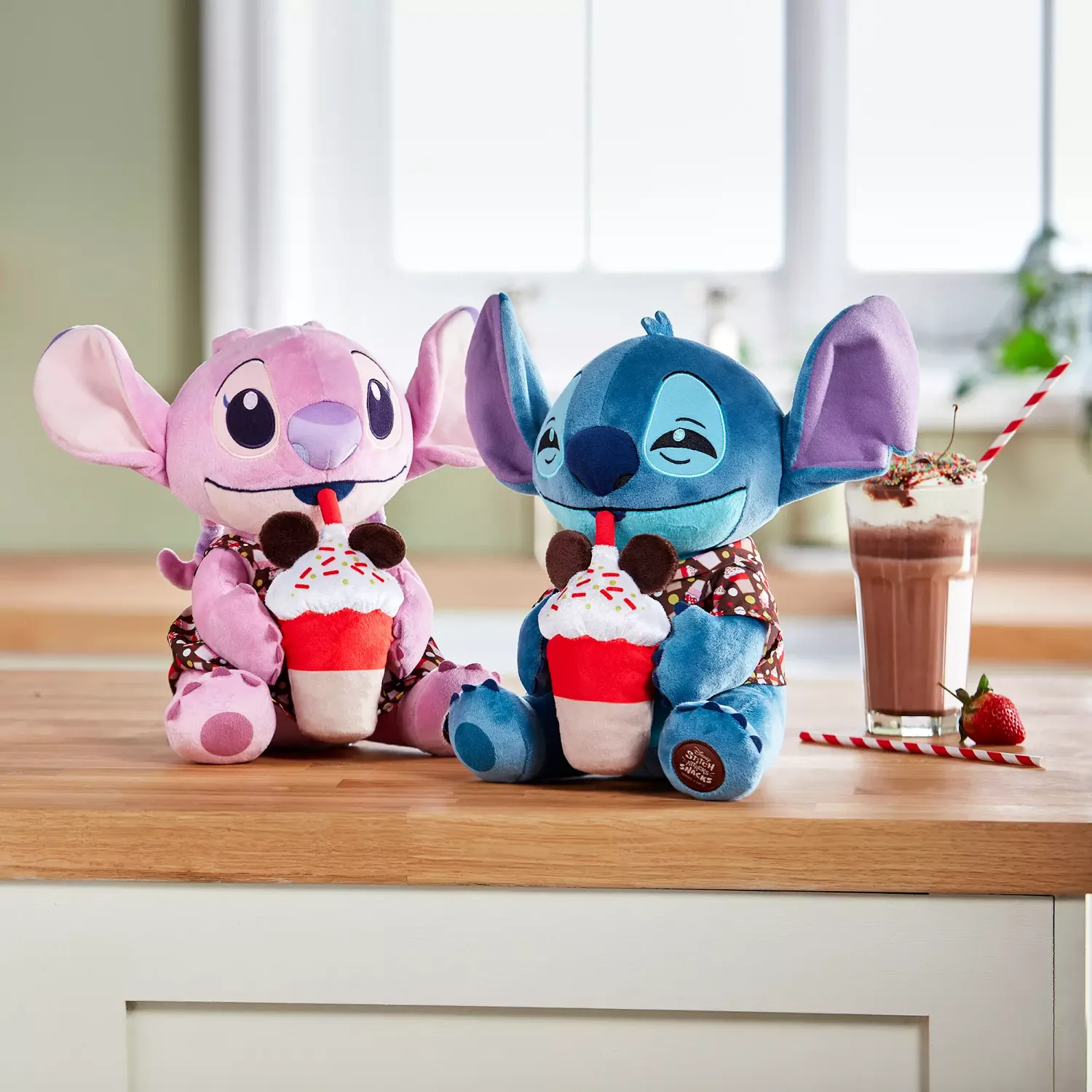 Stitch Attacks Snacks - Angel Plush - May