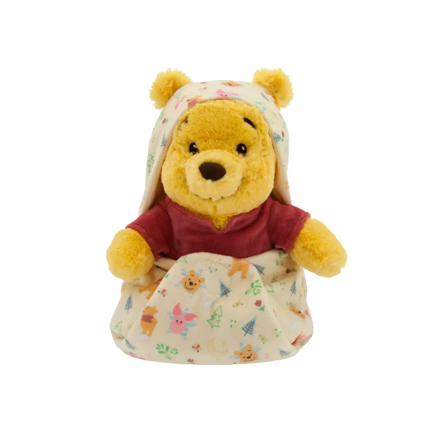 Winnie the Pooh Plush with Blanket Pouch