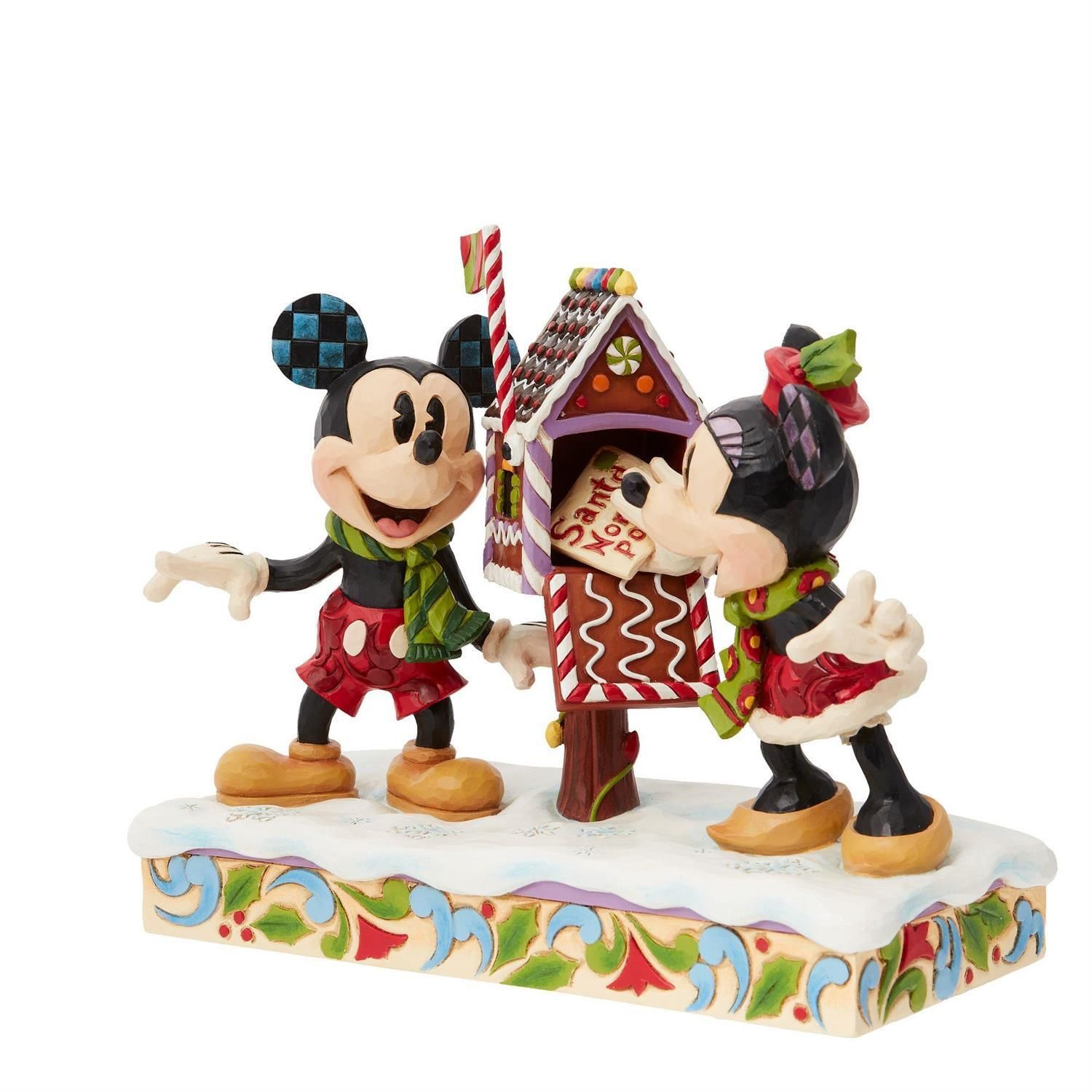 Disney Traditions by Jim Shore - Mickey &amp; Minnie Letters for Santa