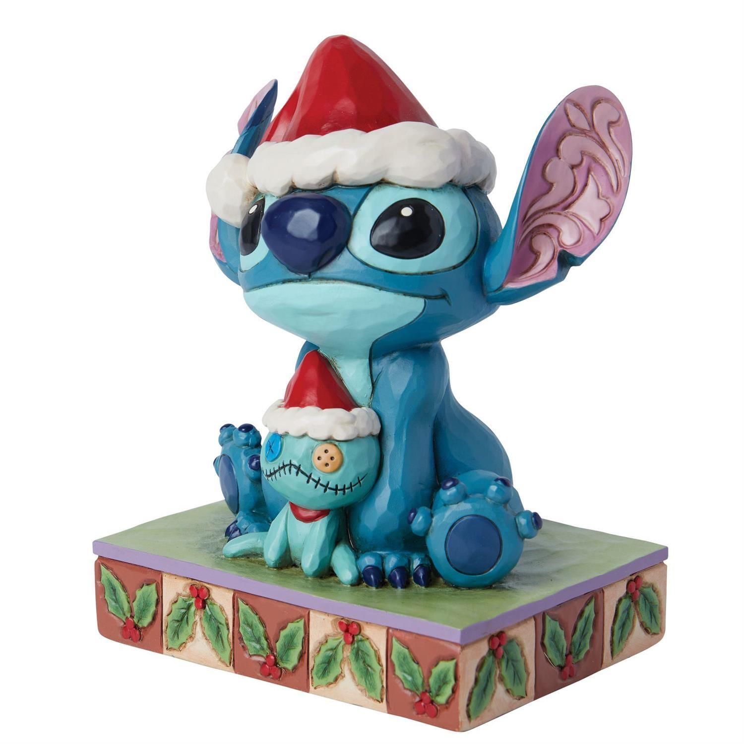 Disney Traditions by Jim Shore - Santa Stitch With Scrump - Christmas Buddies