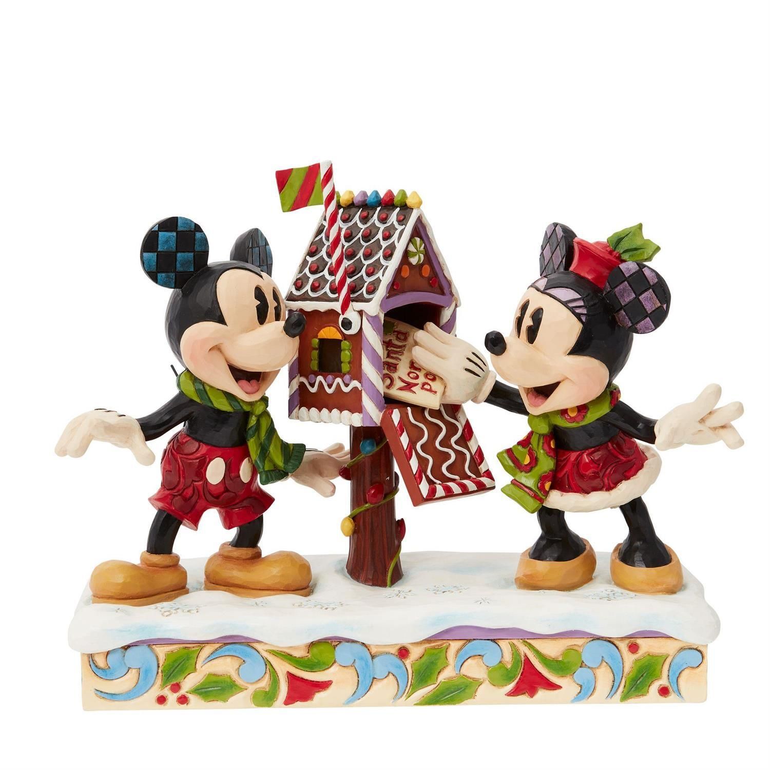Disney Traditions by Jim Shore - Mickey &amp; Minnie Letters for Santa