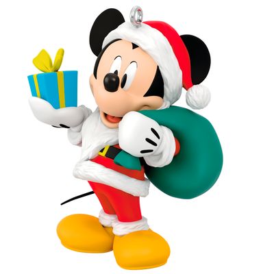 2024 Hallmark Keepsake Ornament - All About Mickey! Santa Mickey