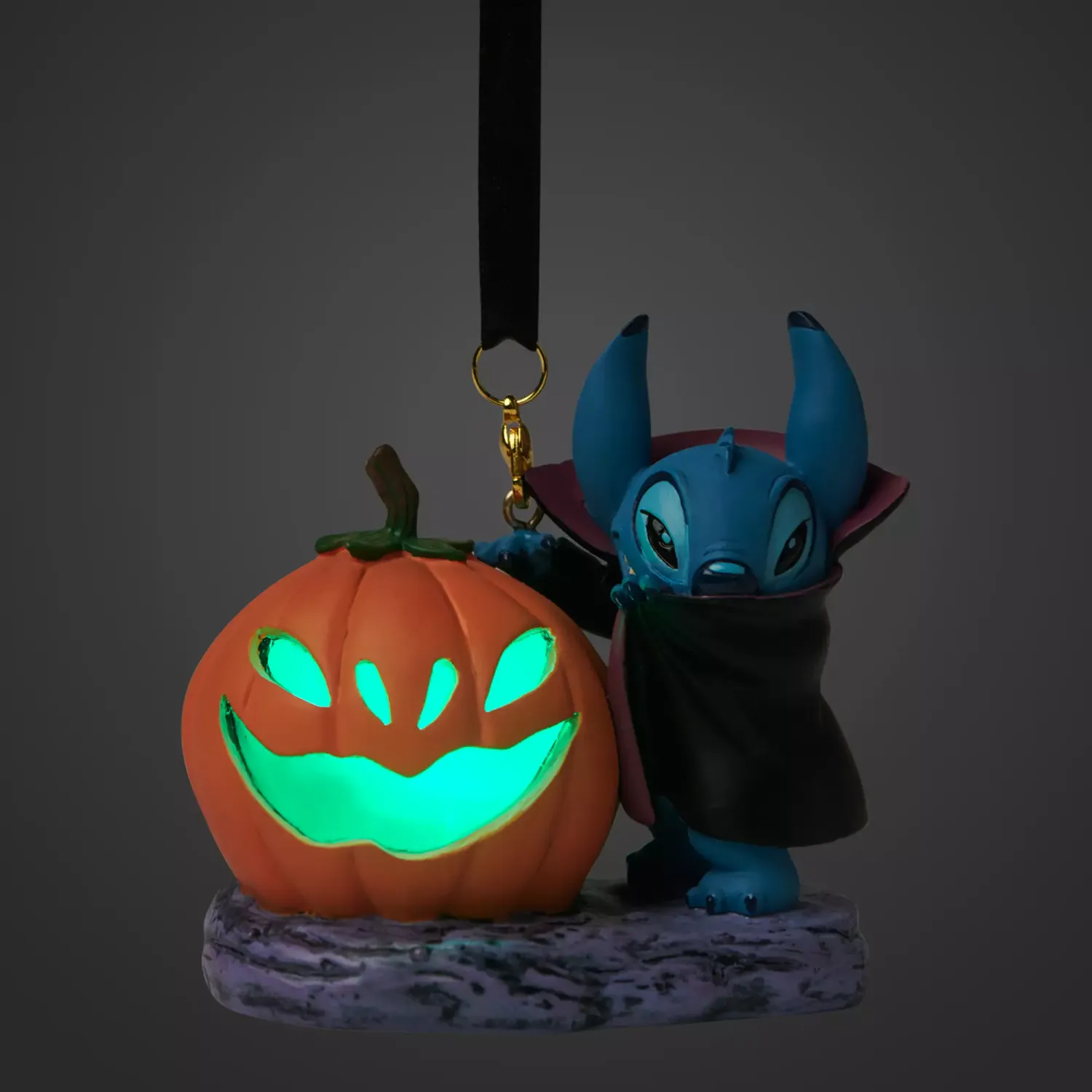 Stitch Halloween Light-Up LivingMagic Ornament
