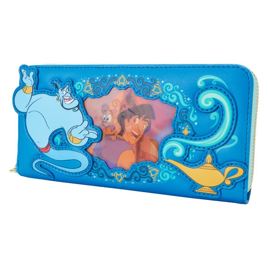 Loungefly Aladdin - Princess Jasmine Lenticular Zip Around Wallet