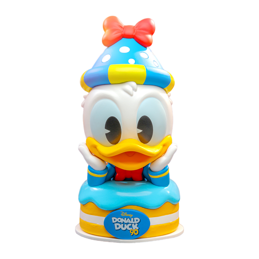 Donald Duck (with Cake) Cosbaby Figure