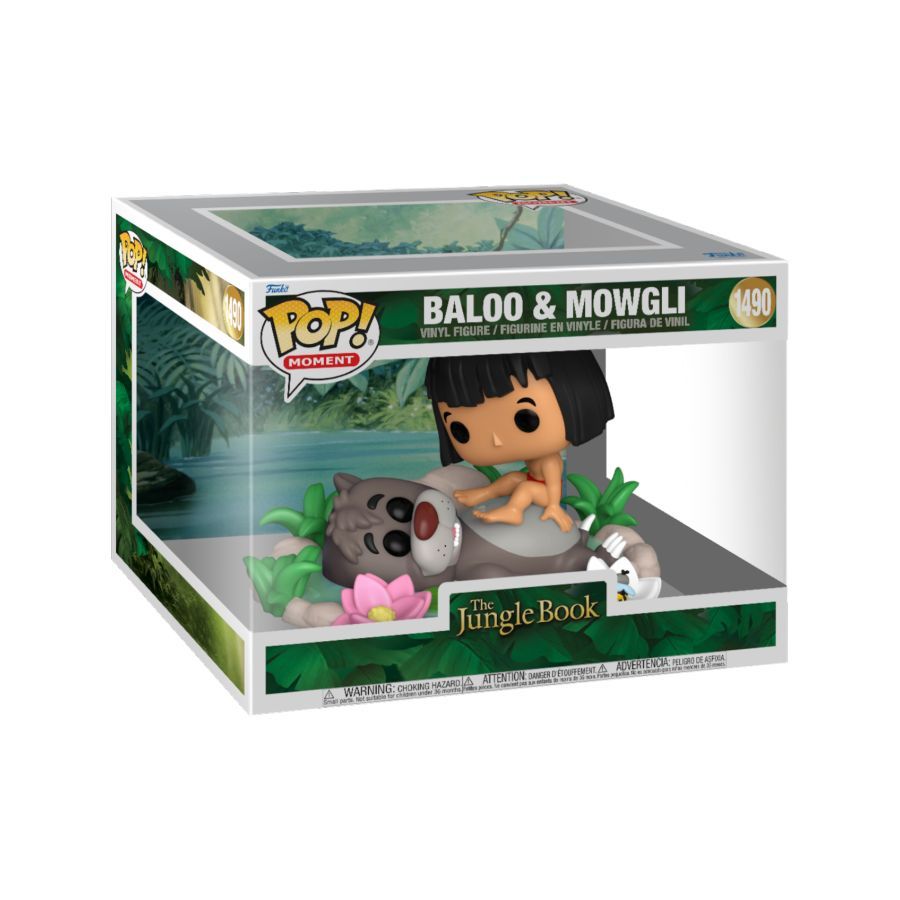 Funko  Jungle Book - Baloo &amp; Mowgli Pop! Moment