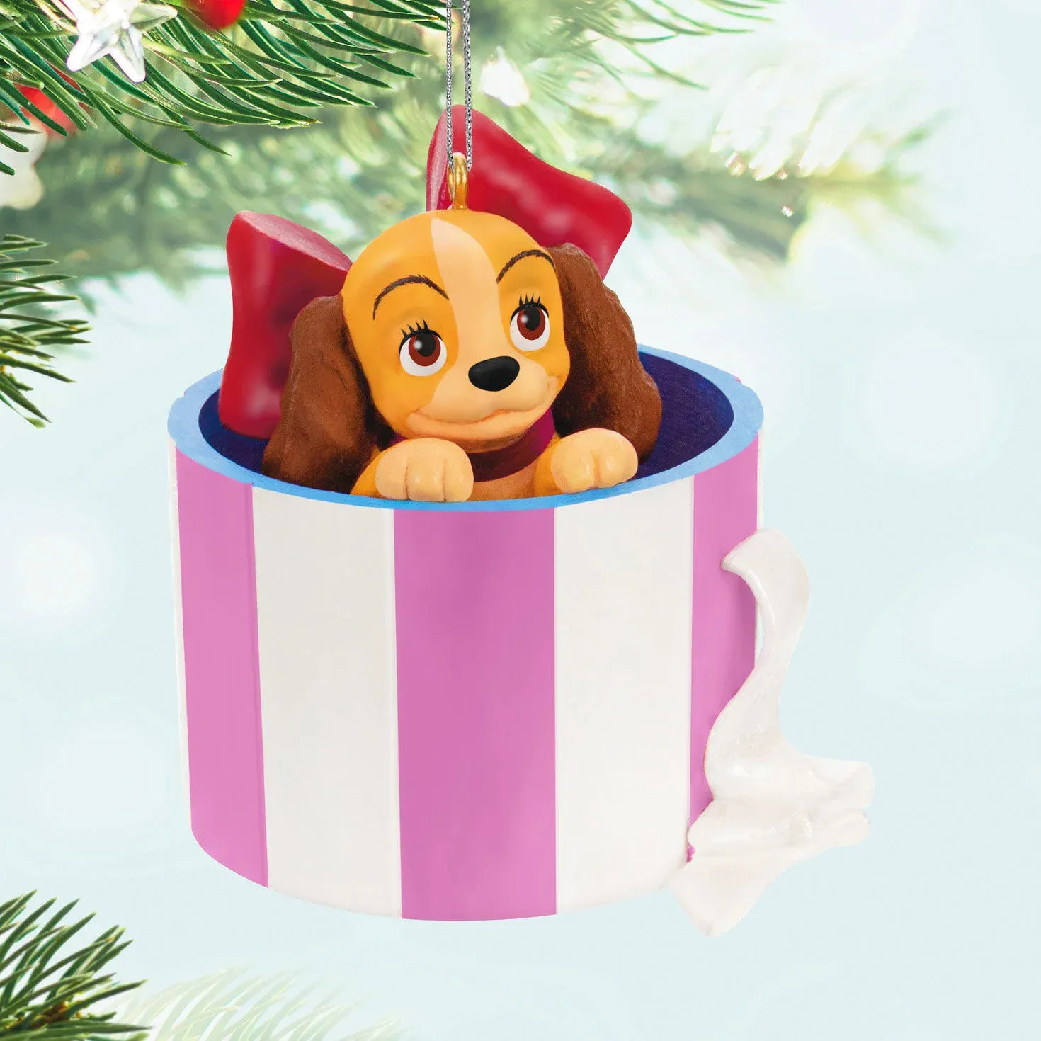 2024 Hallmark Keepsake Ornament - Lady and the Tramp, Darling's Christmas Gift