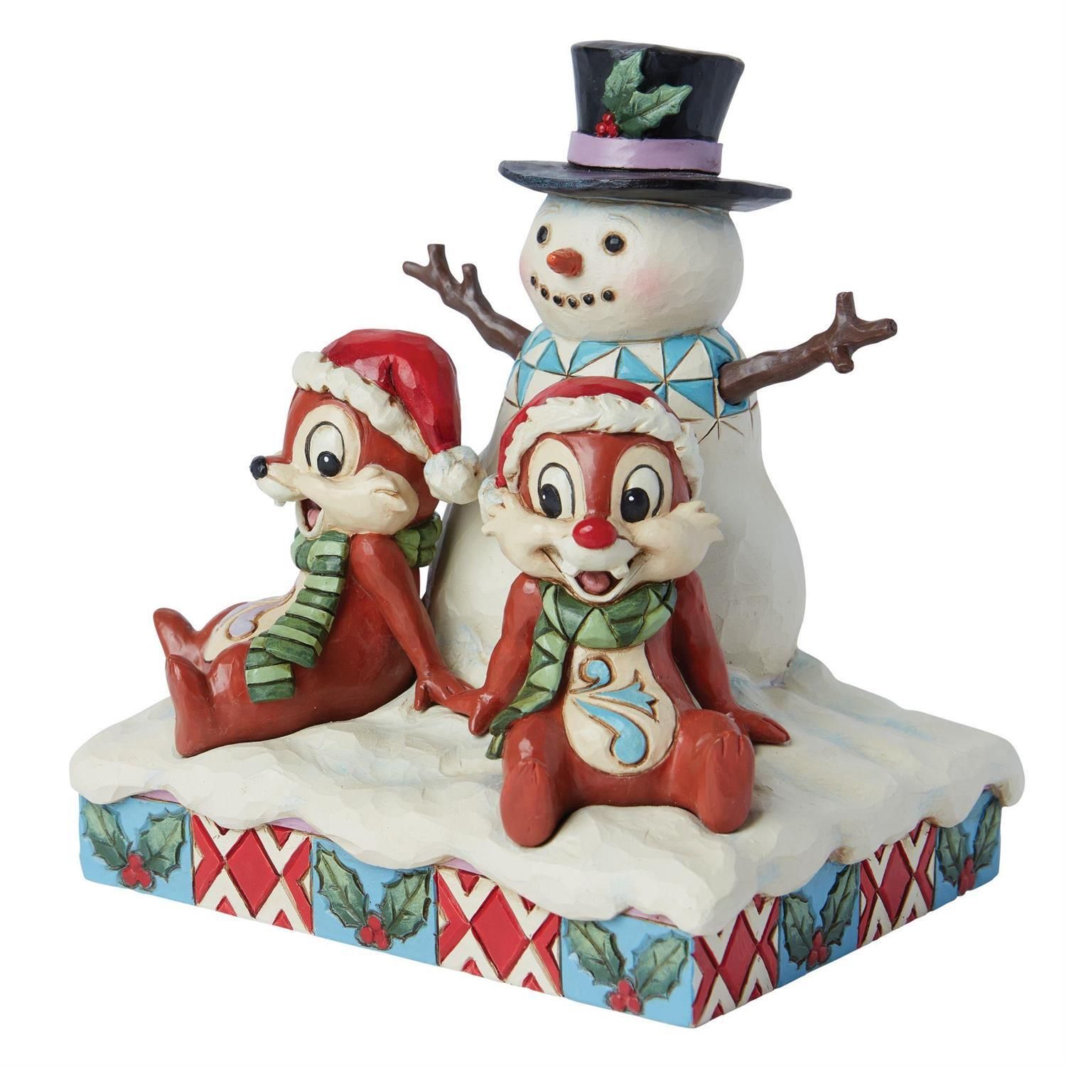 Disney Traditions by Jim Shore - Chip 'n' Dale - Snow Much Fun