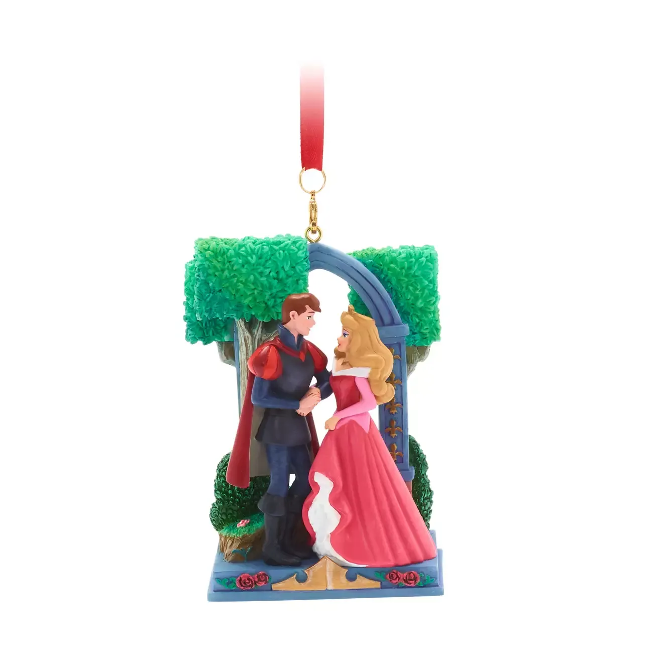 Aurora and Phillip Sketchbook Ornament
