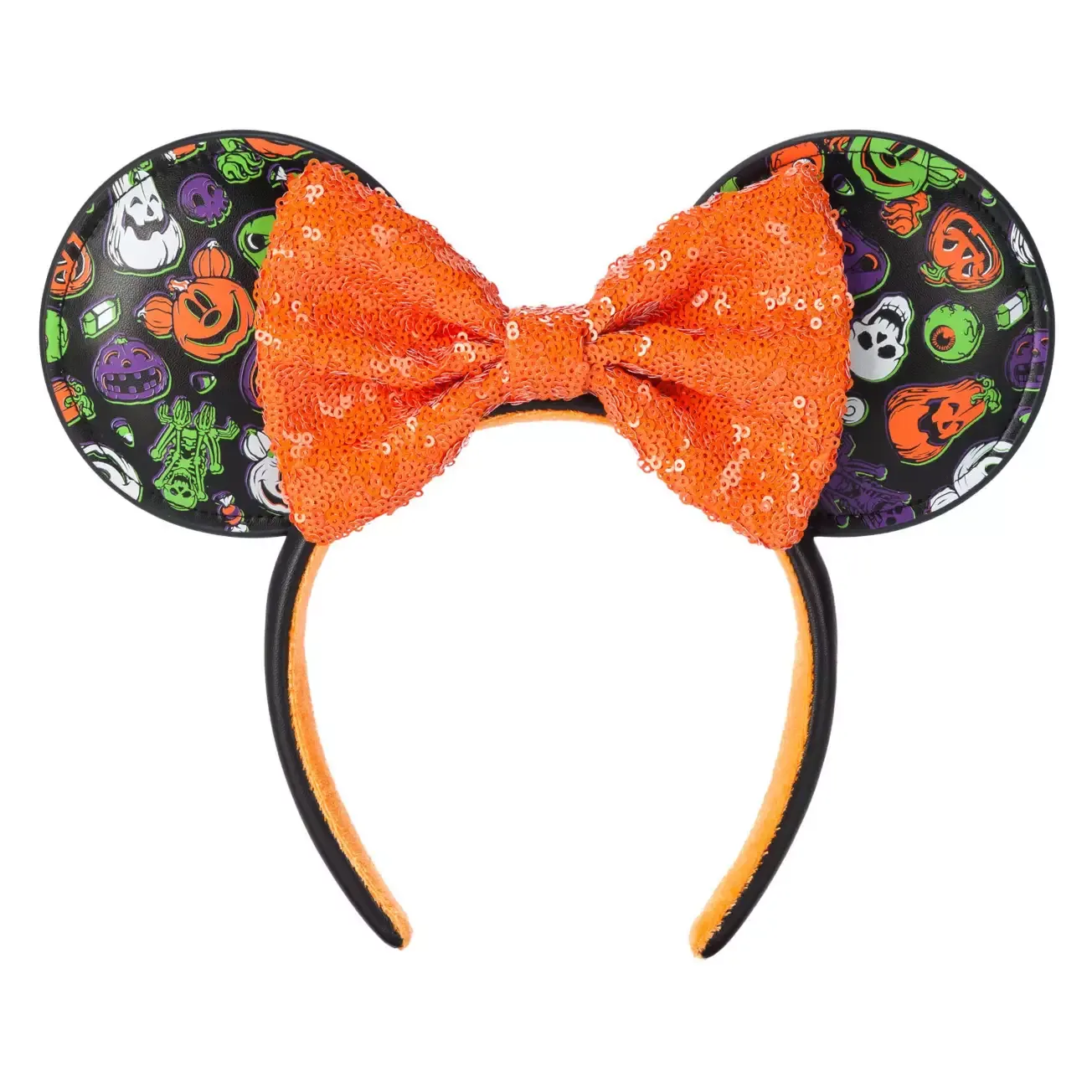 Minnie Mouse Glow-in-the-Dark Halloween Ears Headband