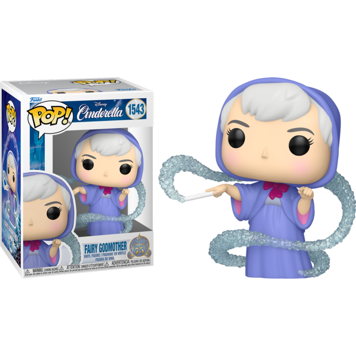 Funko Cinderella (1950): 75th Anniversary - Fairy Godmother Pop! Vinyl
