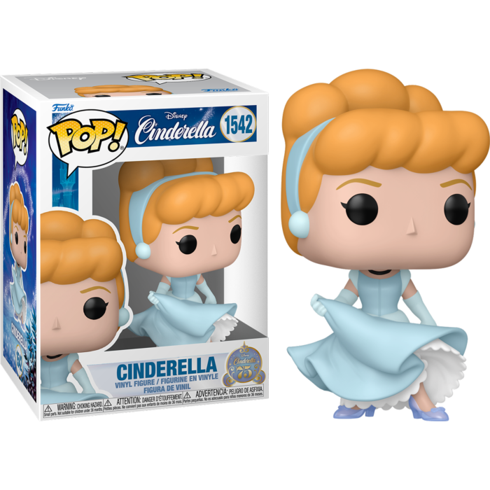Funko Cinderella (1950): 75th Anniversary - Cinderella Pop! Vinyl