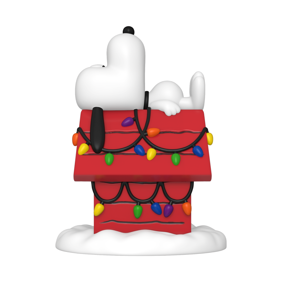 Funko Peanuts - Snoopy with Doghouse (Holiday) Pop! Deluxe