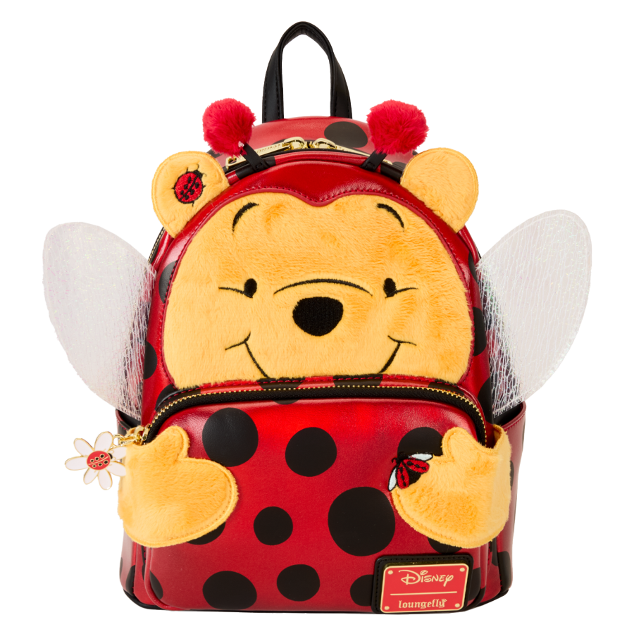 Loungefly Winnie The Pooh Ladybug Cosplay Mini Backpack