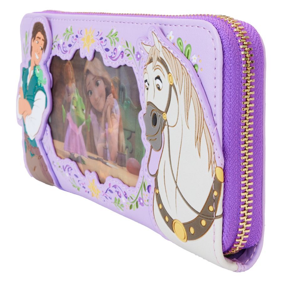 Loungefly Tangled - Rapunzel Lenticular Wristlet Wallet