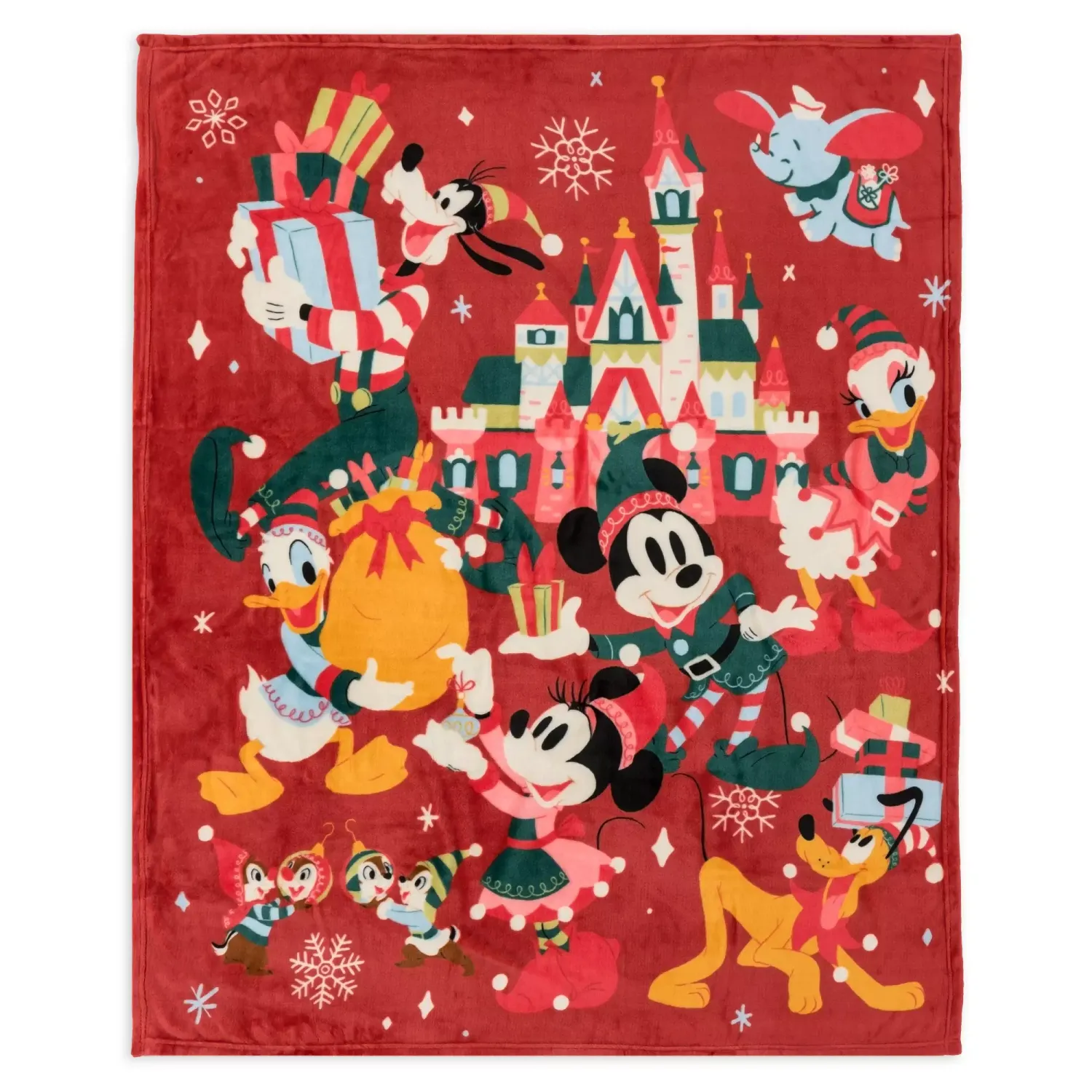 Mickey Mouse and Friends Christmas Throw