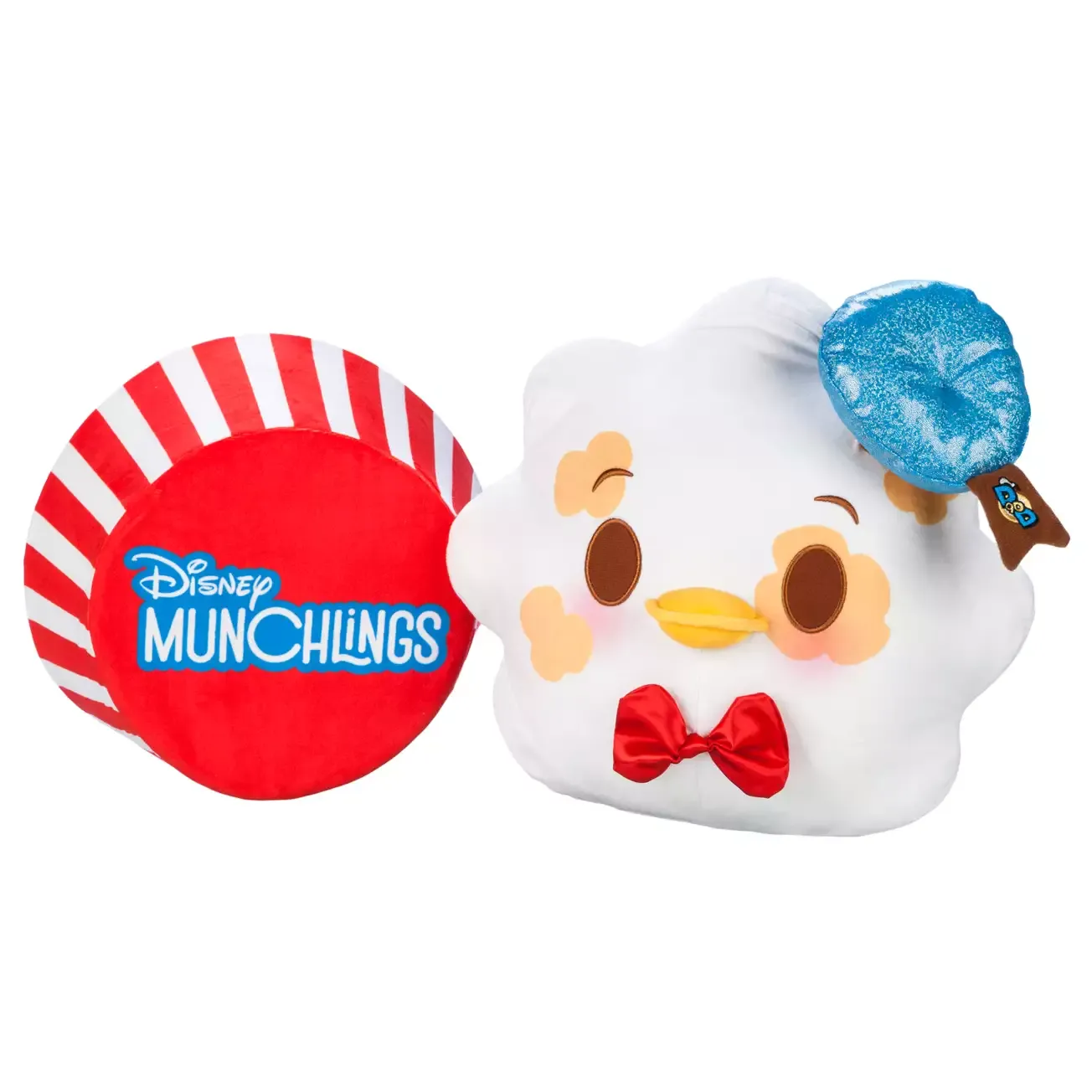 Donald Duck Popcorn Disney Munchlings Plush – 90th Anniversary – 31.5cm