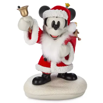 Santa Mickey Mouse Holiday Figure