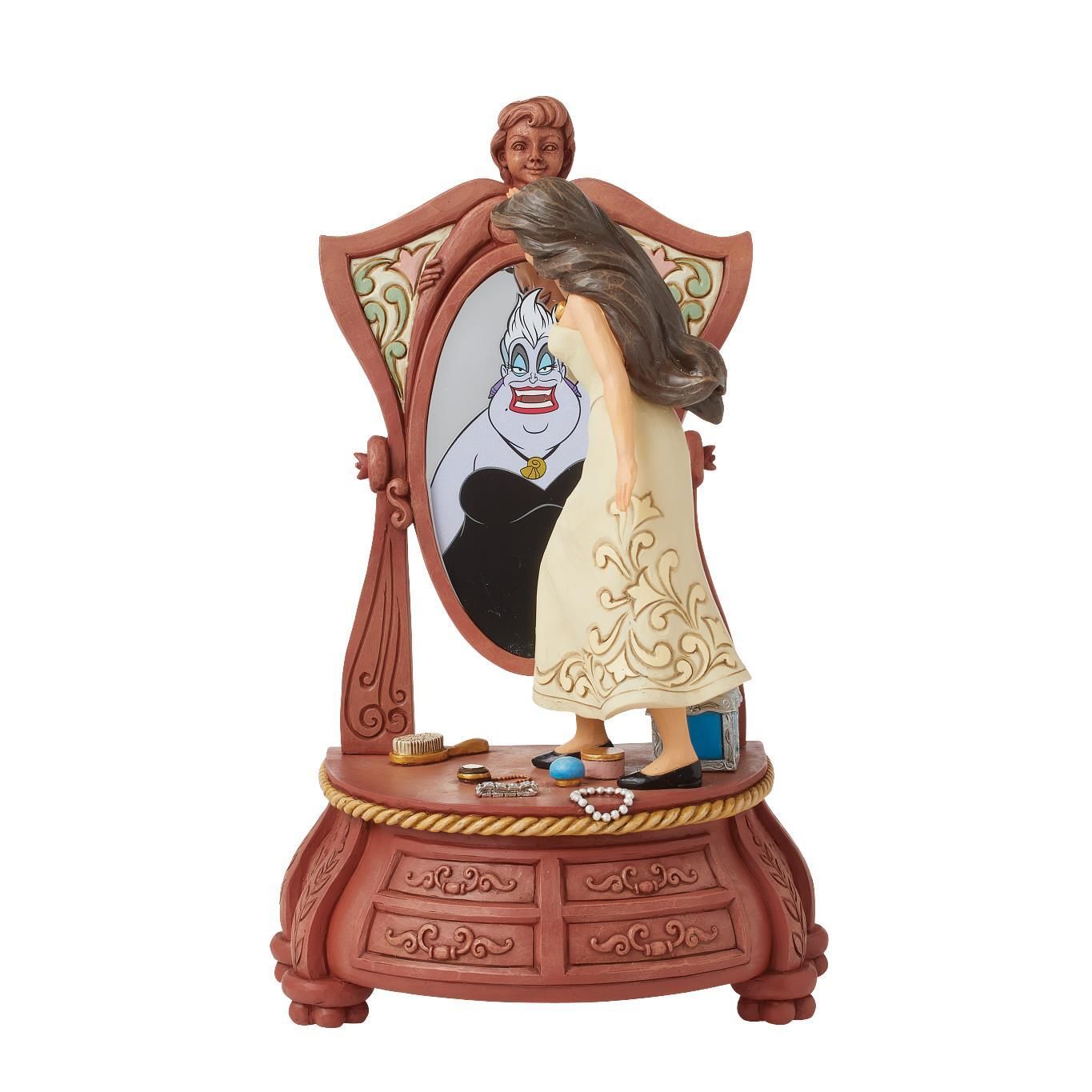 Disney Traditions by Jim Shore - The Little Mermaid - 35th Anniversary - Vanessa Vanity Scene