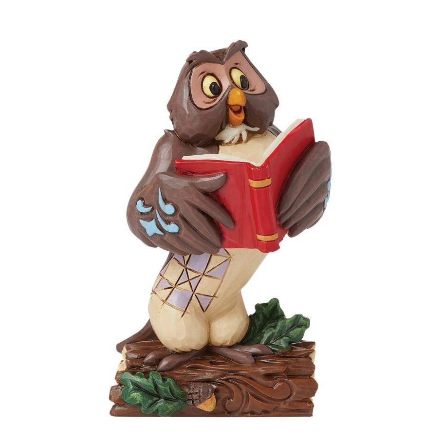 Disney Traditions by Jim Shore - Winnie The Pooh &amp; Friends - 100th Anniversary -  Owl Mini