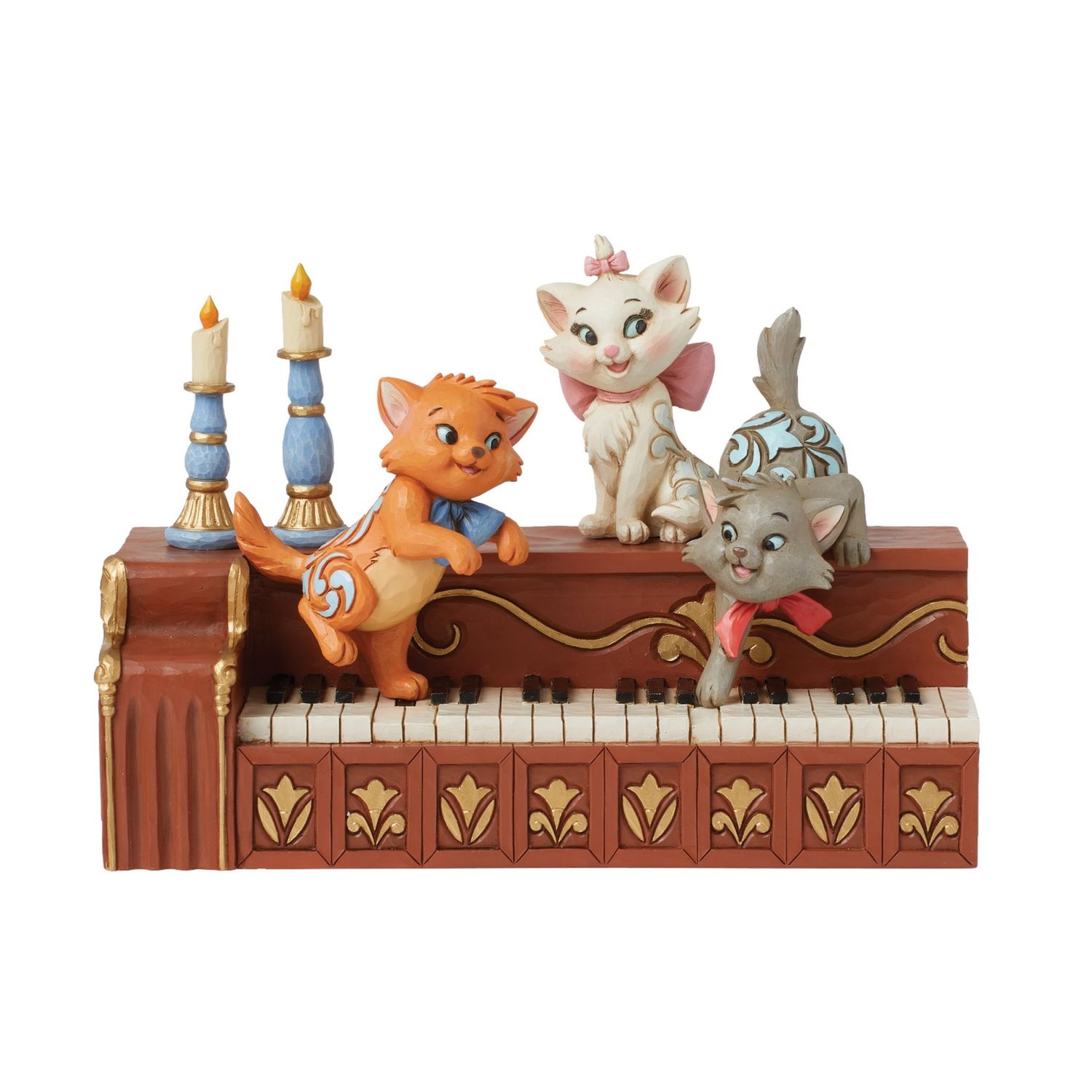 Disney Traditions by Jim Shore - Aristocats 55th Anniversary - Kittens on Piano
