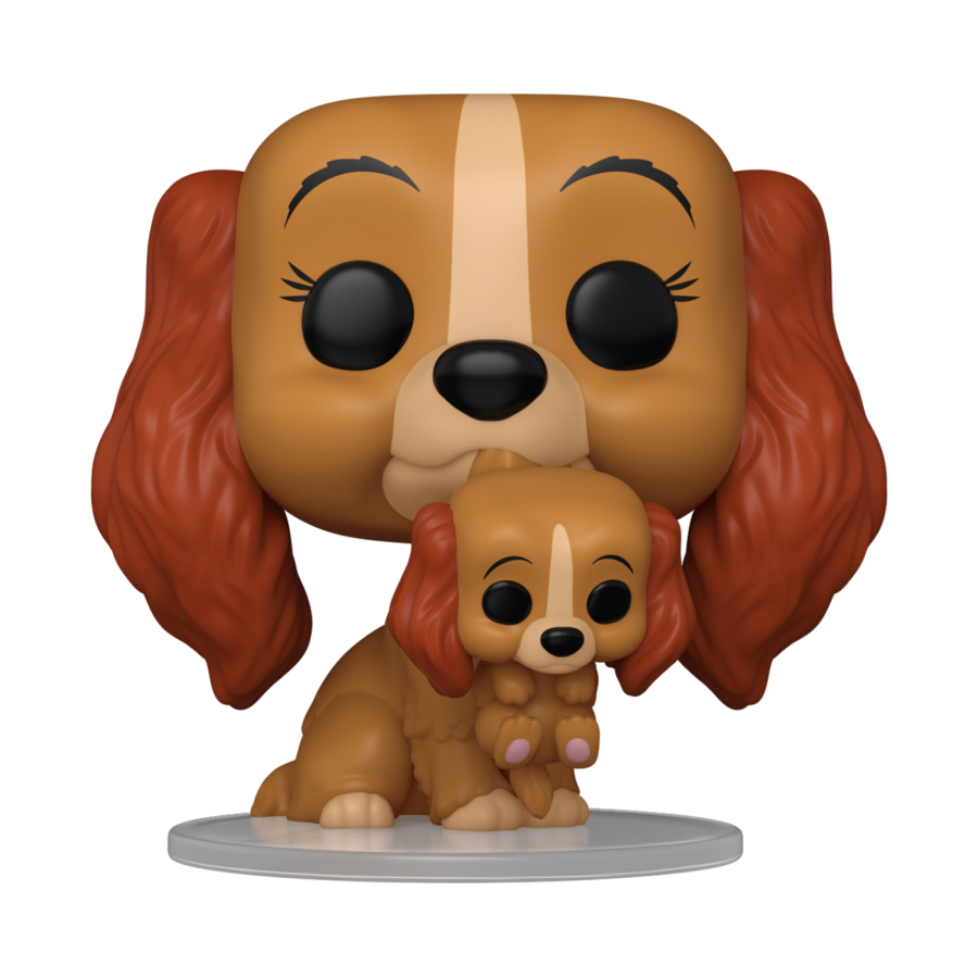 Funko - Lady &amp; The Tramp: 70th Anniversary - Lady with Puppy Pop! Vinyl