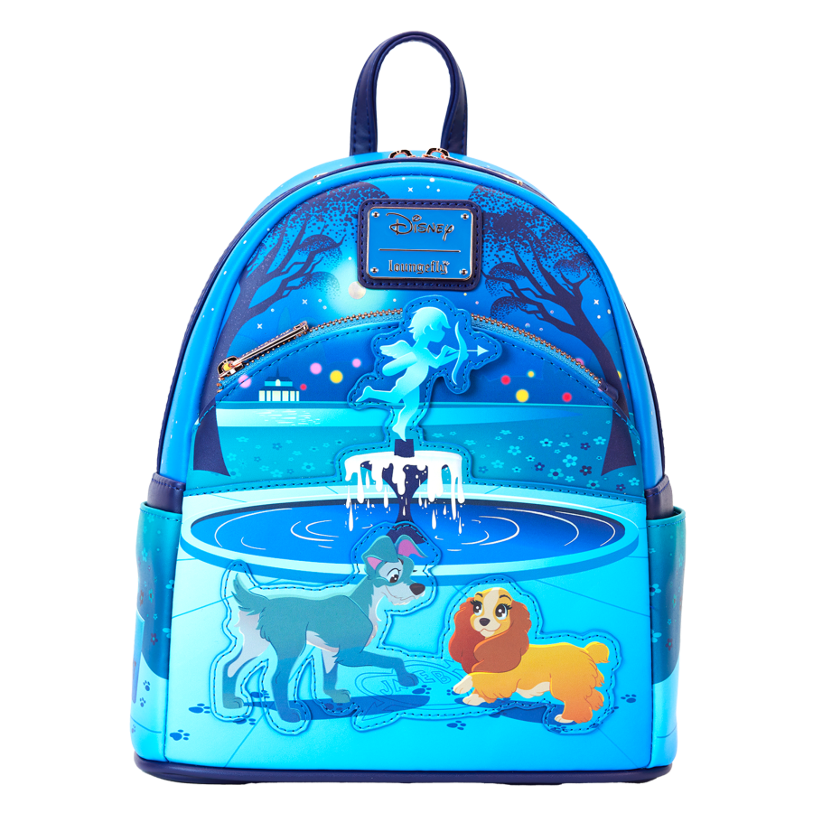 Loungefly Lady &amp; The Tramp - 70th Anniversary Mini Backpack