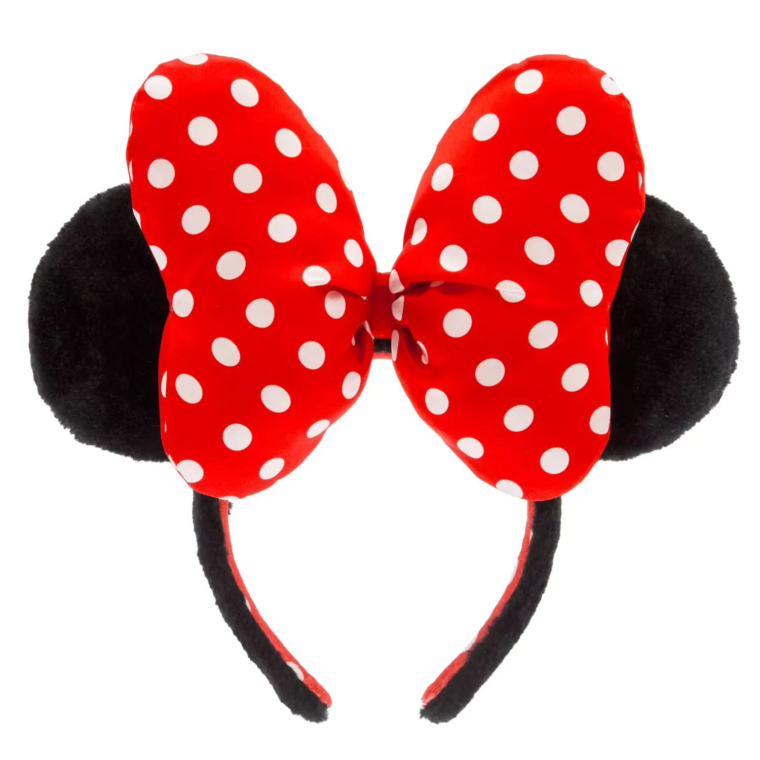 Minnie Mouse Plush Polka Dot Ears Headband