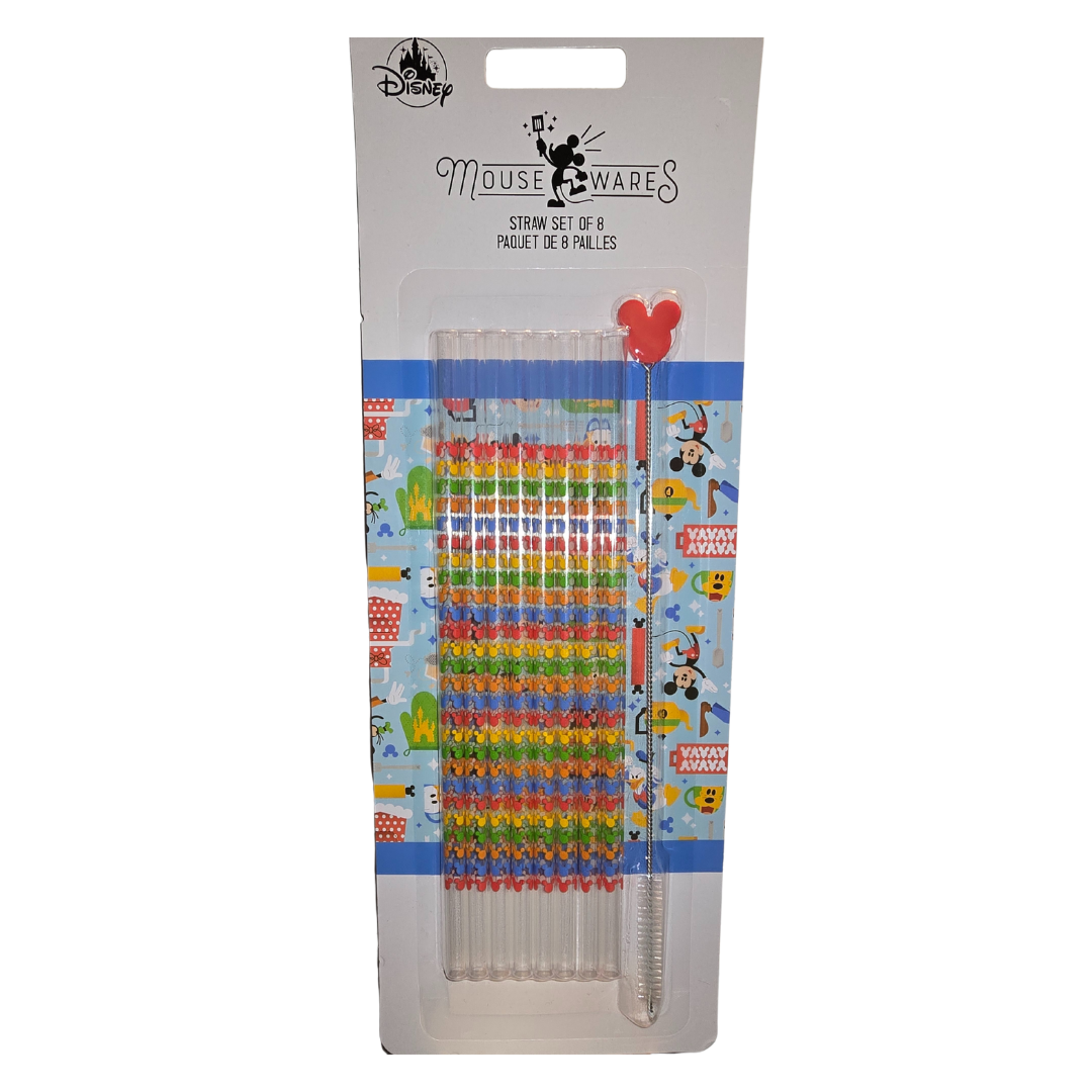 Mousewares Reusable Straw Set