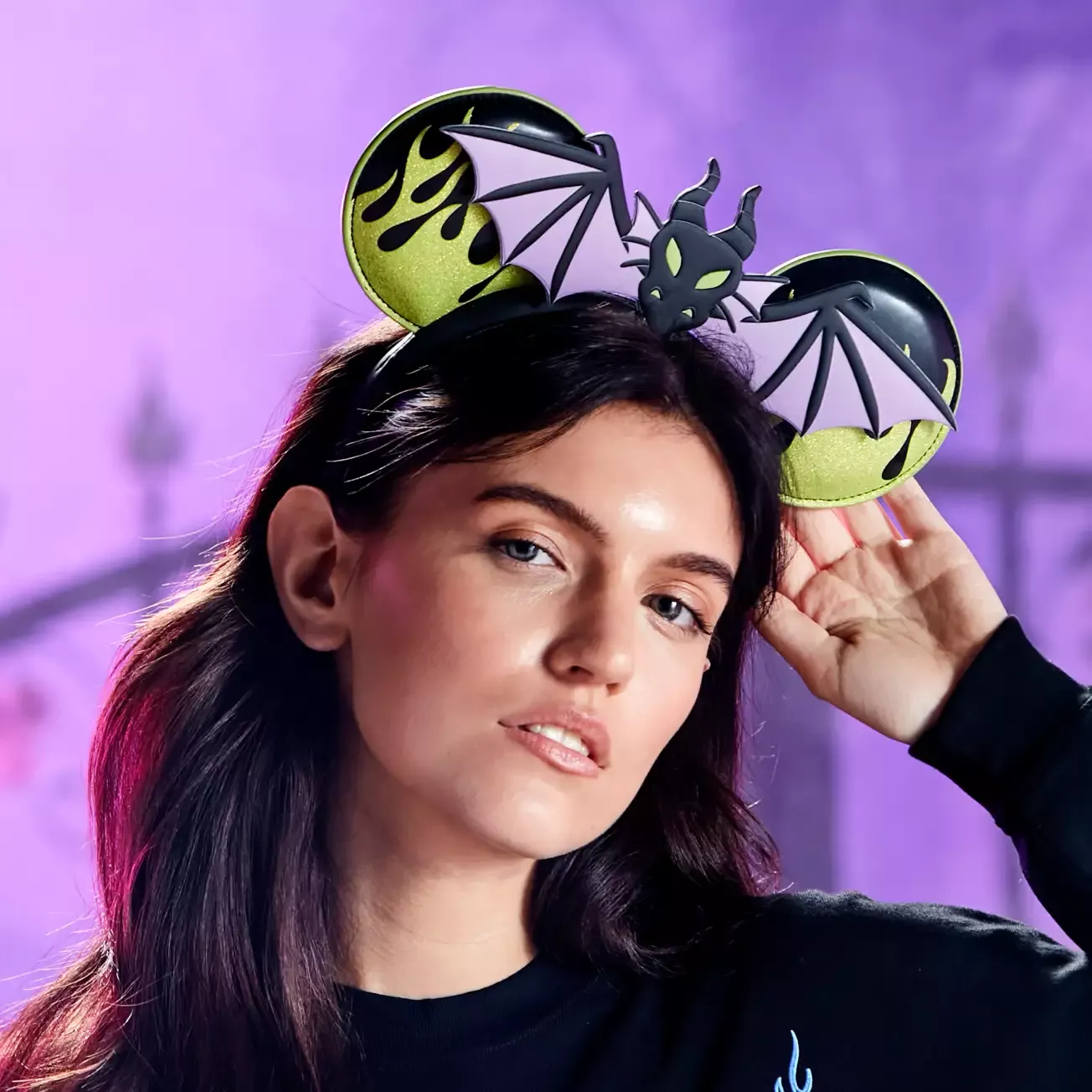 Maleficent as Dragon Ears Headband