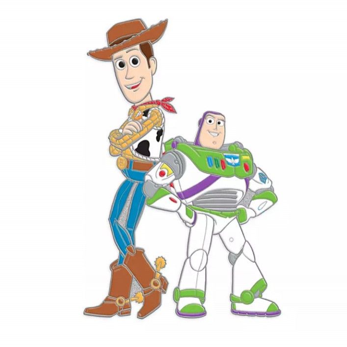 Woody and Buzz Lightyear Pin