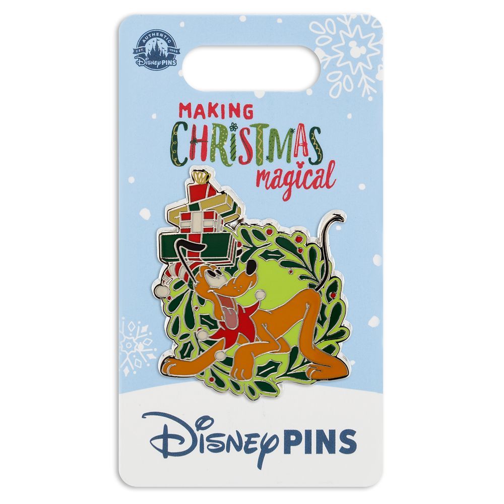 Making Christmas Magical Pluto Pin