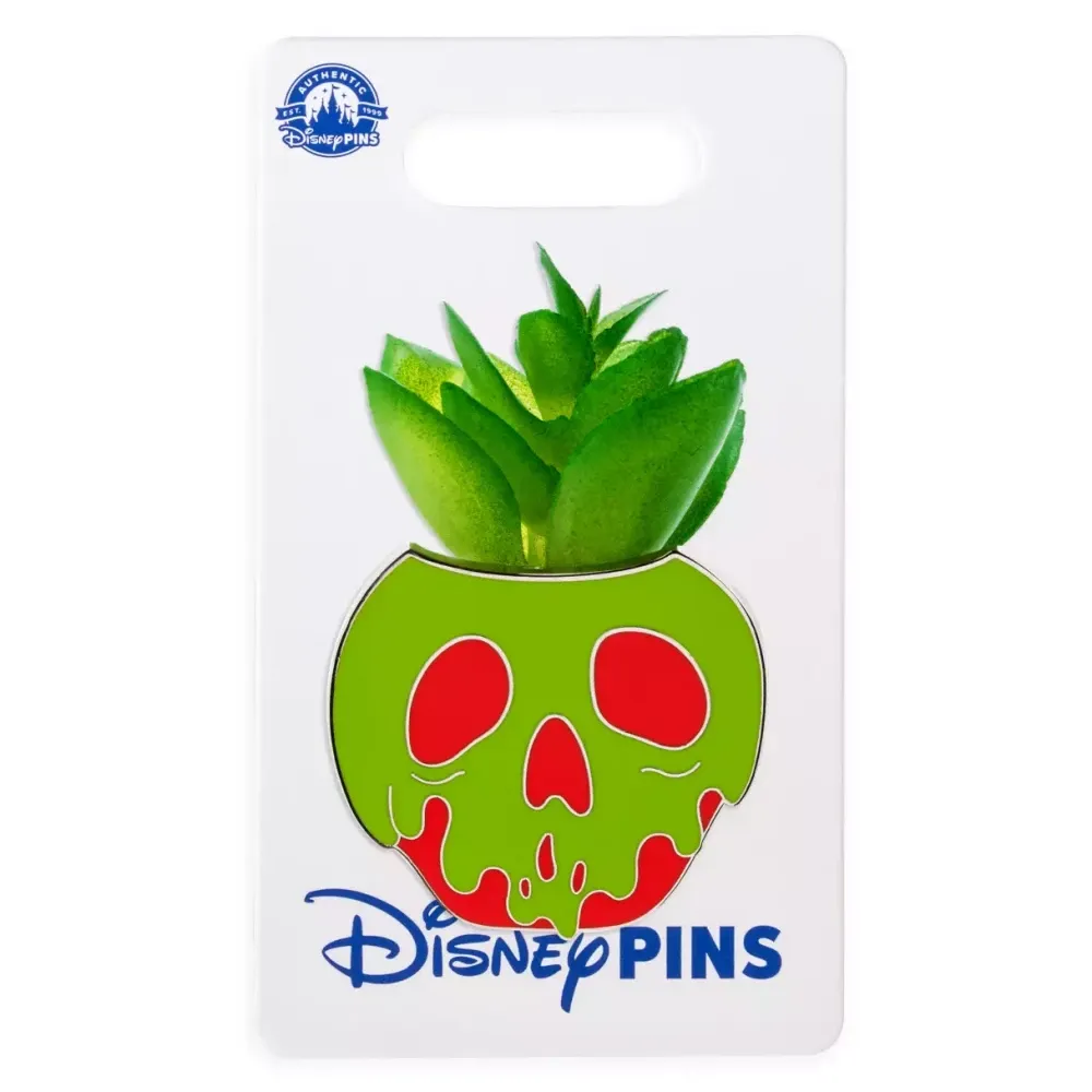 Disney Parks Succulent Series Pin – Poisoned Apple (Snow White)