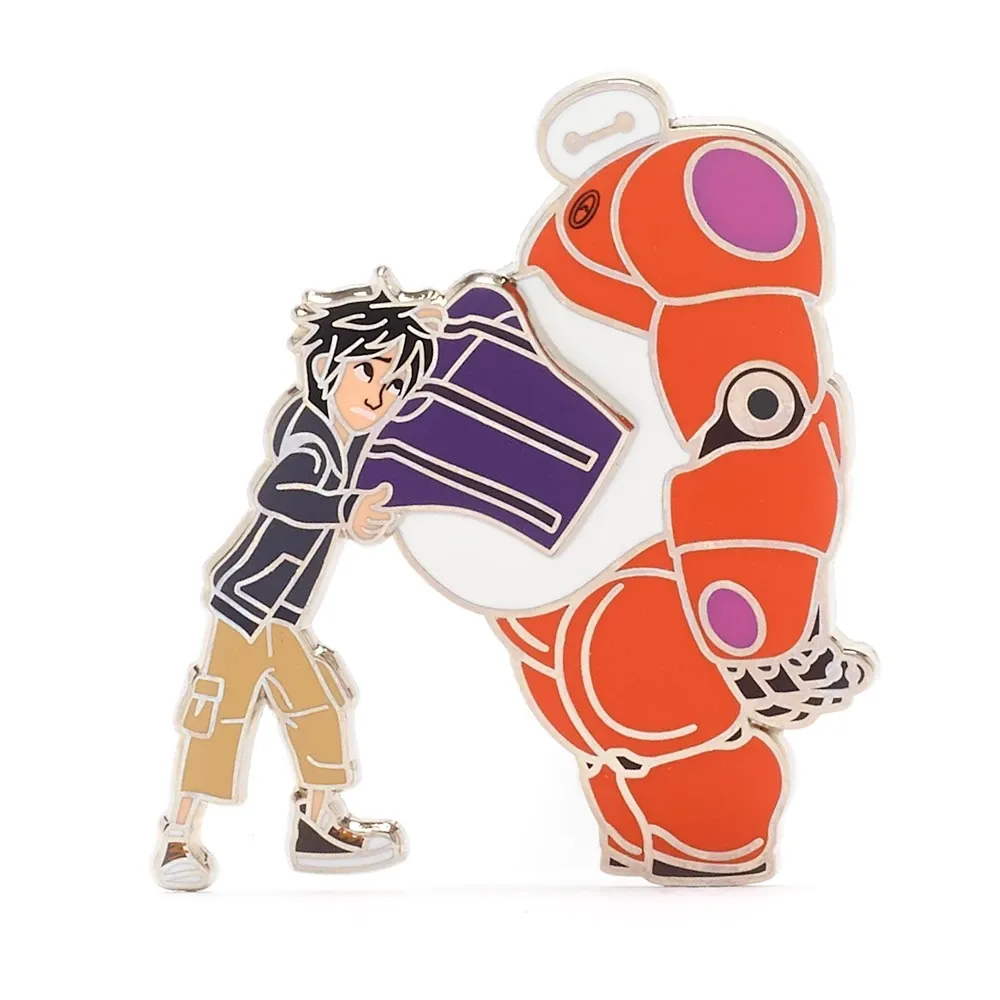 Hiro and Baymax Pin