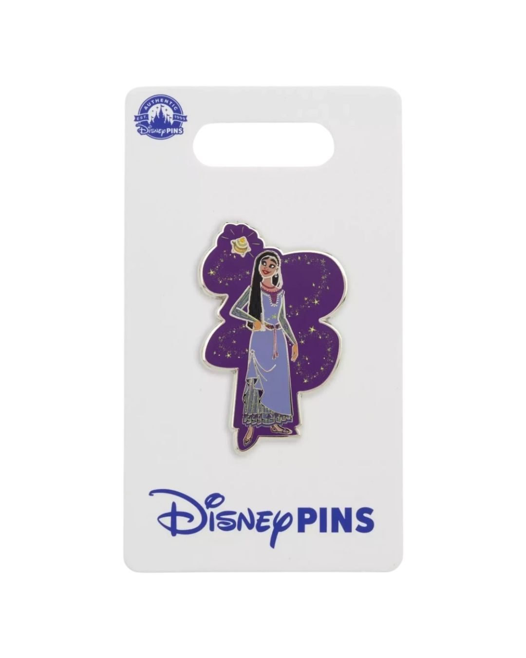 Asha and Star Pin