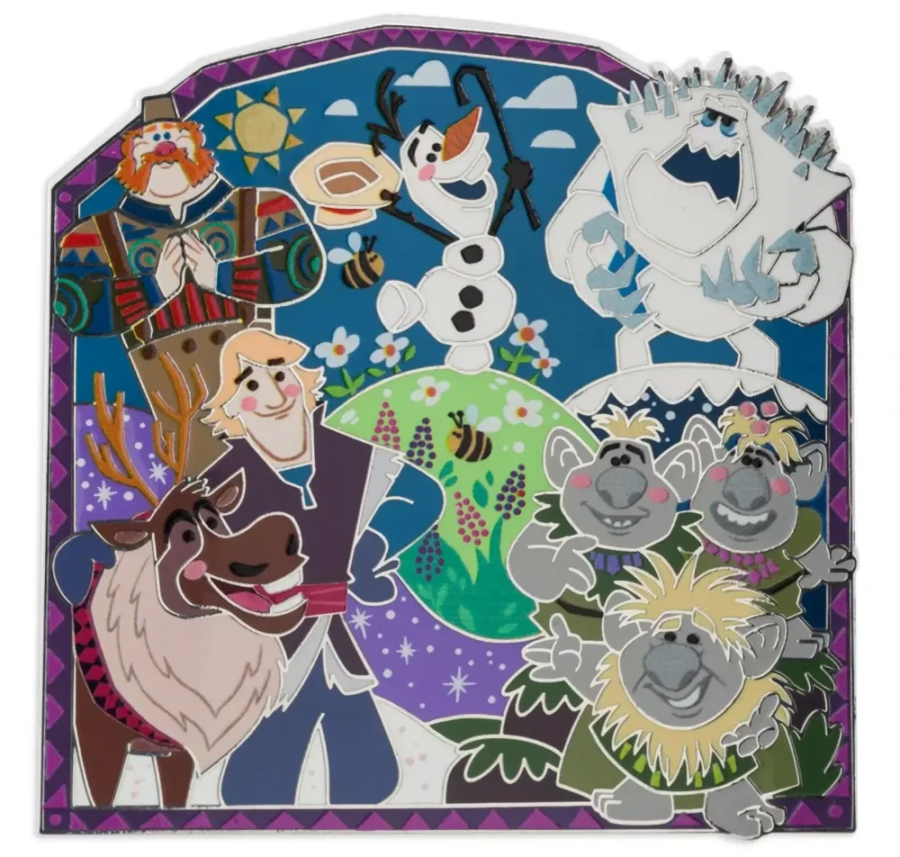Frozen Supporting Cast Pin
