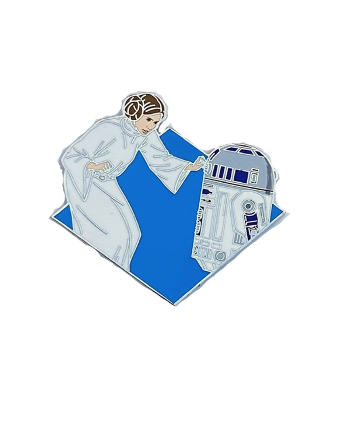 Princess Leia &amp; R2-D2 (A New Hope) Pin